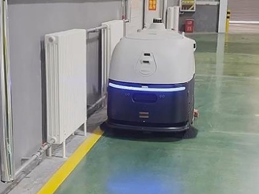 坦力無人駕駛洗地機器人來襲，新能源廠清潔大變身